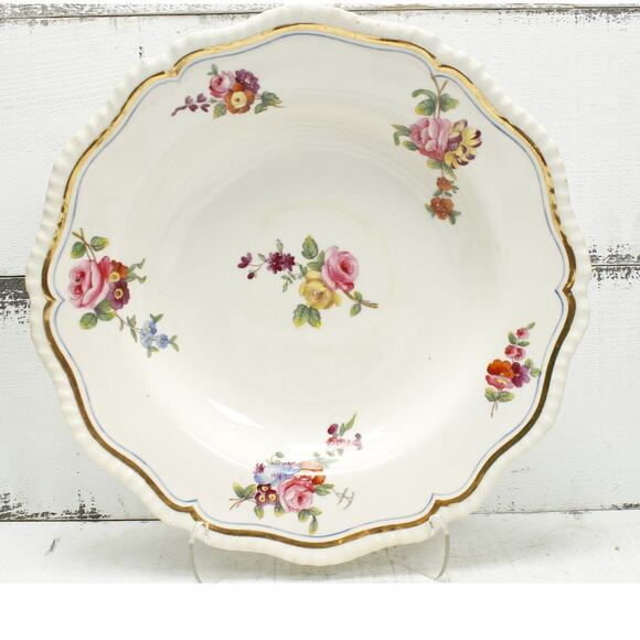 Antique English Dinnerware Serving Bowls Floral - Picture 1 of 3